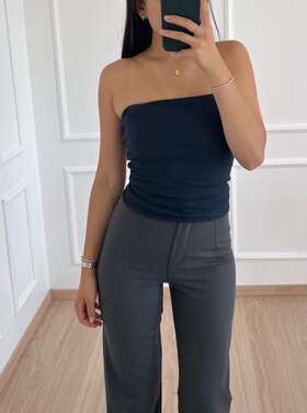Amare Basic Tube Top / Navy Blue