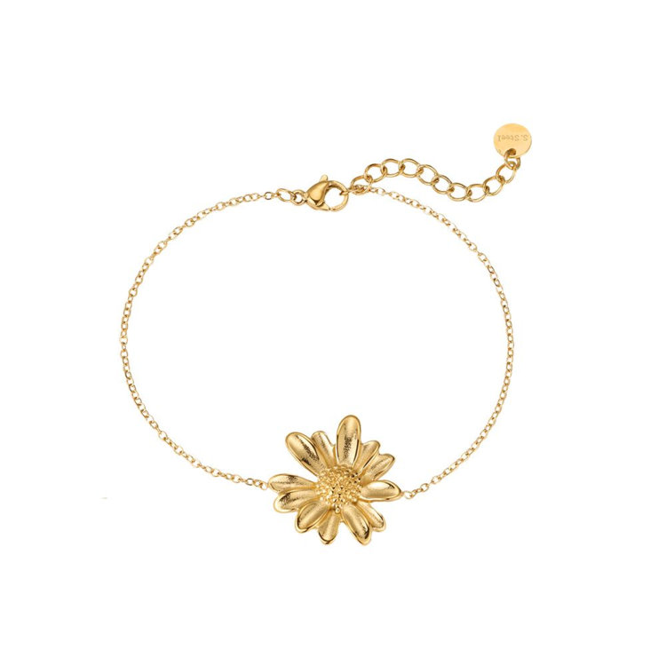 Gold Sweet Daisy Bracelet