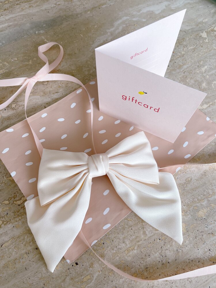 Gift card (+ gratis haarstrik)