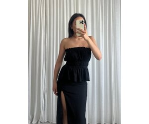 leo lin dress pink Larissa Midi Dress