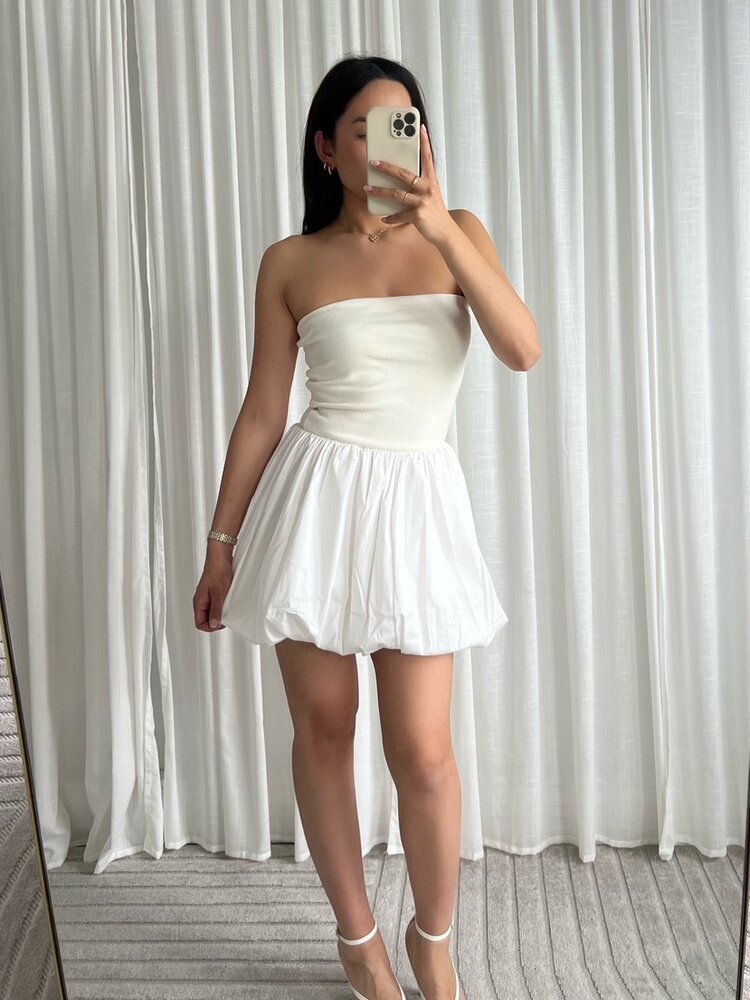 Amare Basic Tube Top / White