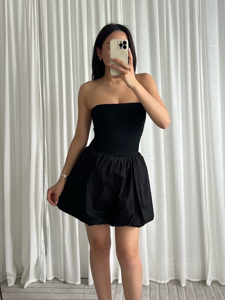 Yuri Balloon Skirt / Black