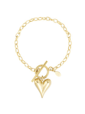 Gold Love Lies Bracelet