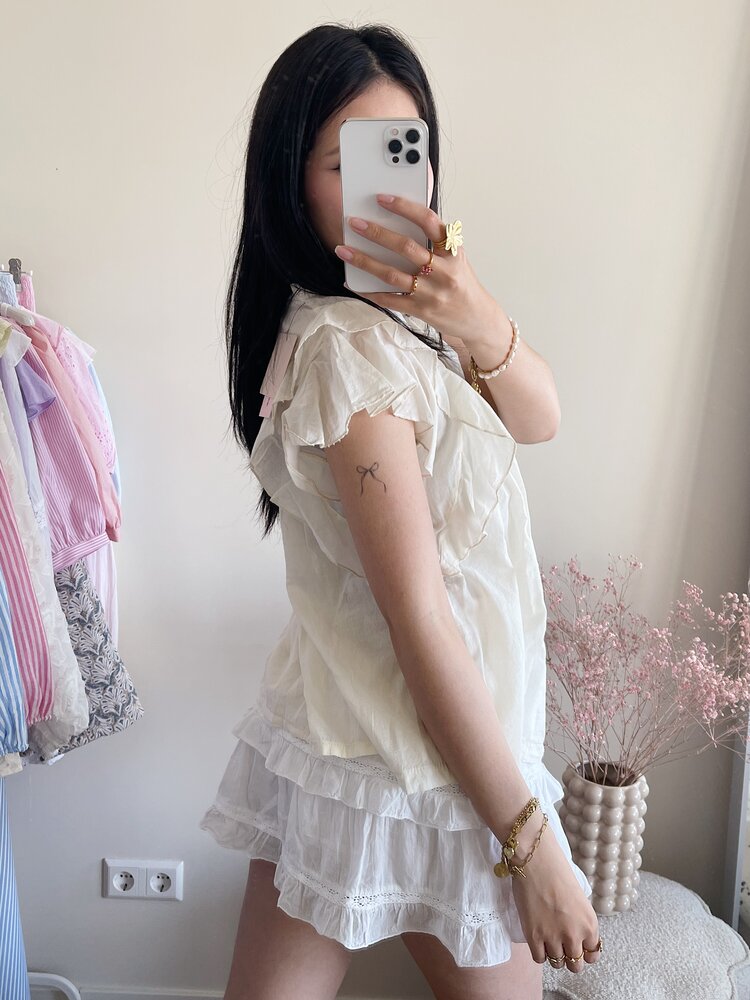 Novea Sweetheart Top / Cream