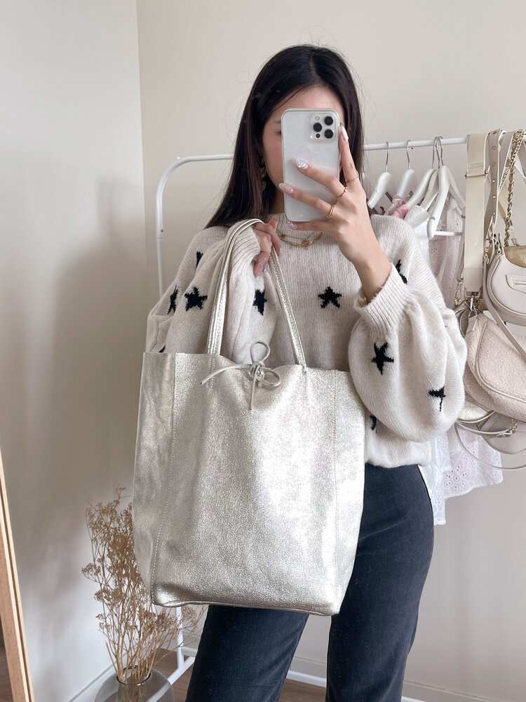 Franka Shopper Shoulder Bag / Leopard Brown