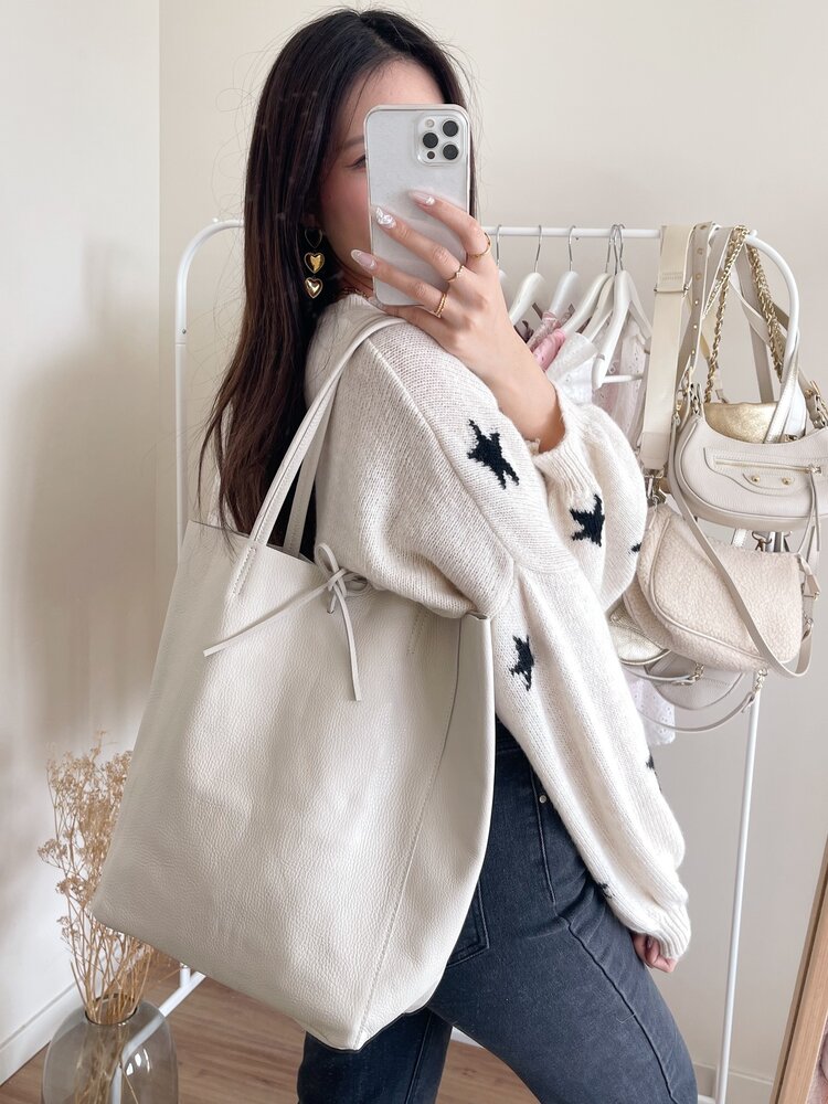 Franka Shopper Shoulder Bag / Leopard Brown