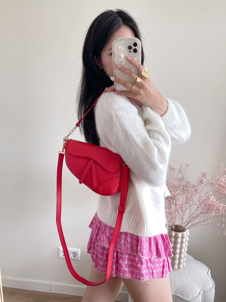 Lulu Moon Bag / Red