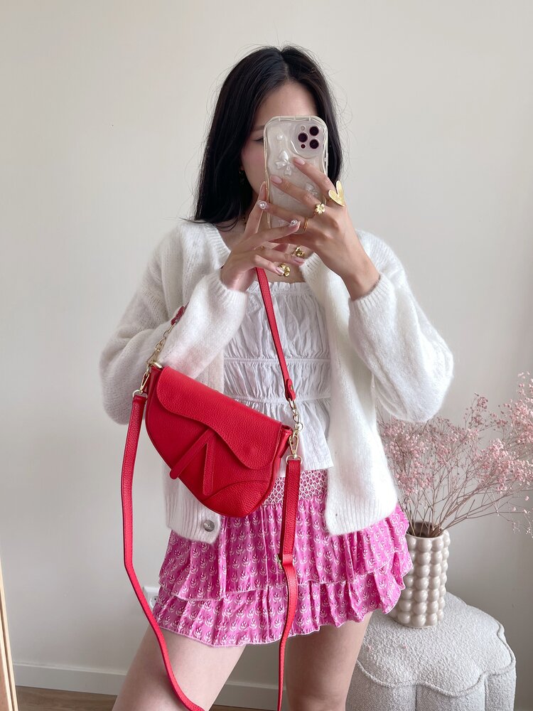 Lulu Moon Bag / Red