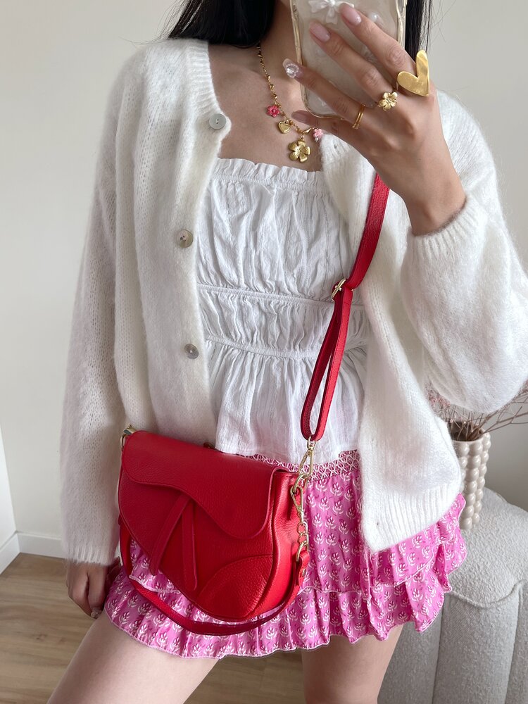 Lulu Moon Bag / Red