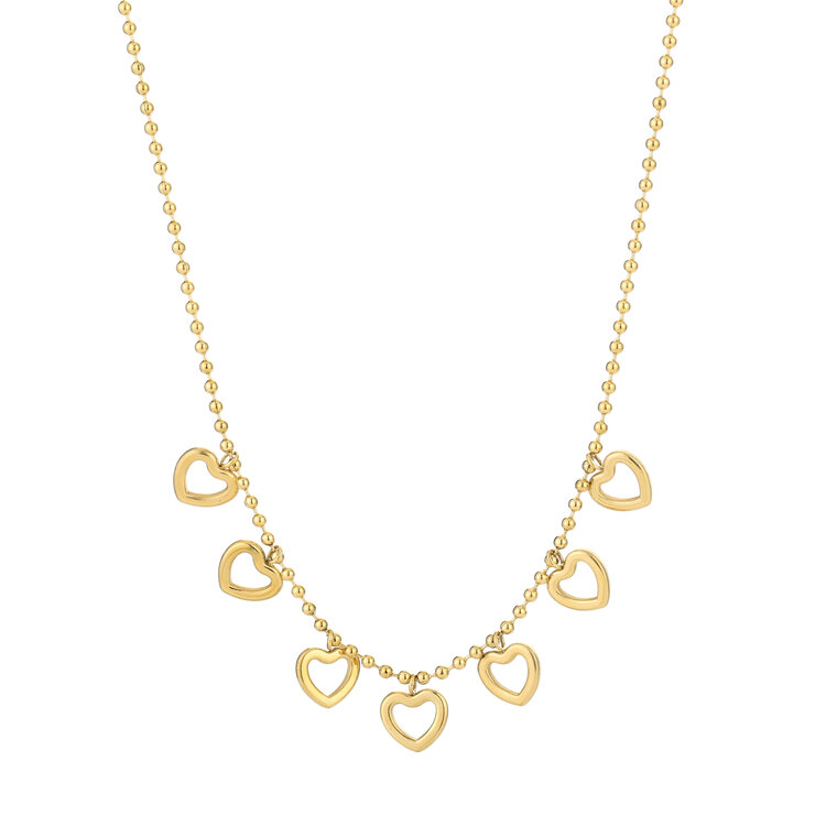 Gold Tova Mixed Charms Necklace