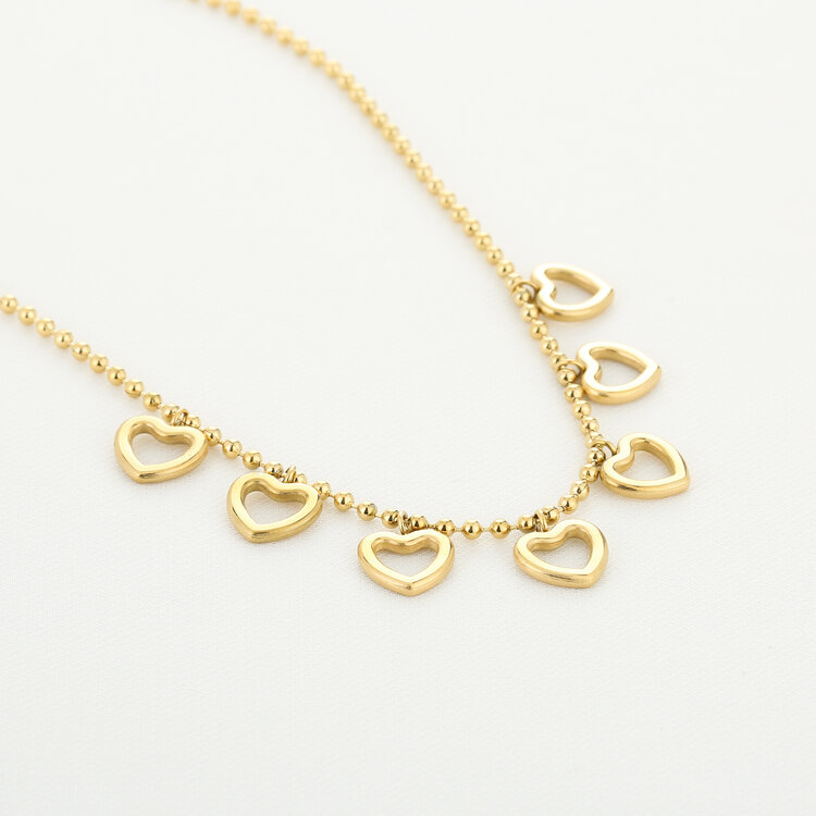 Gold Tova Mixed Charms Necklace