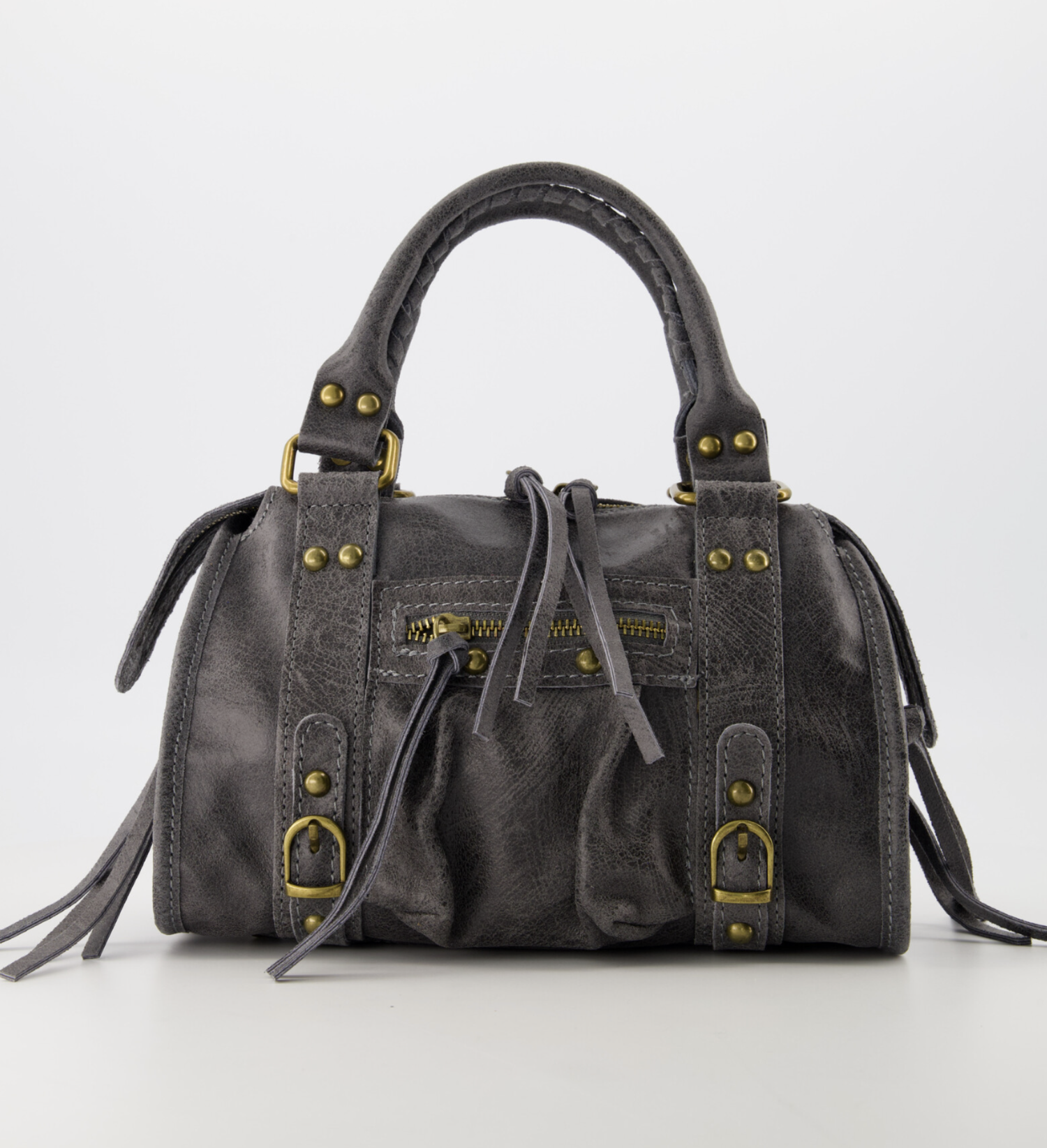 Nora City Studs Bag / Grey - Hello My Love