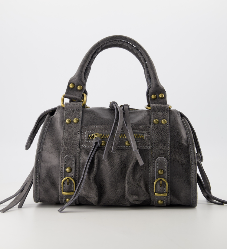 Nora City Studs Bag / Grey