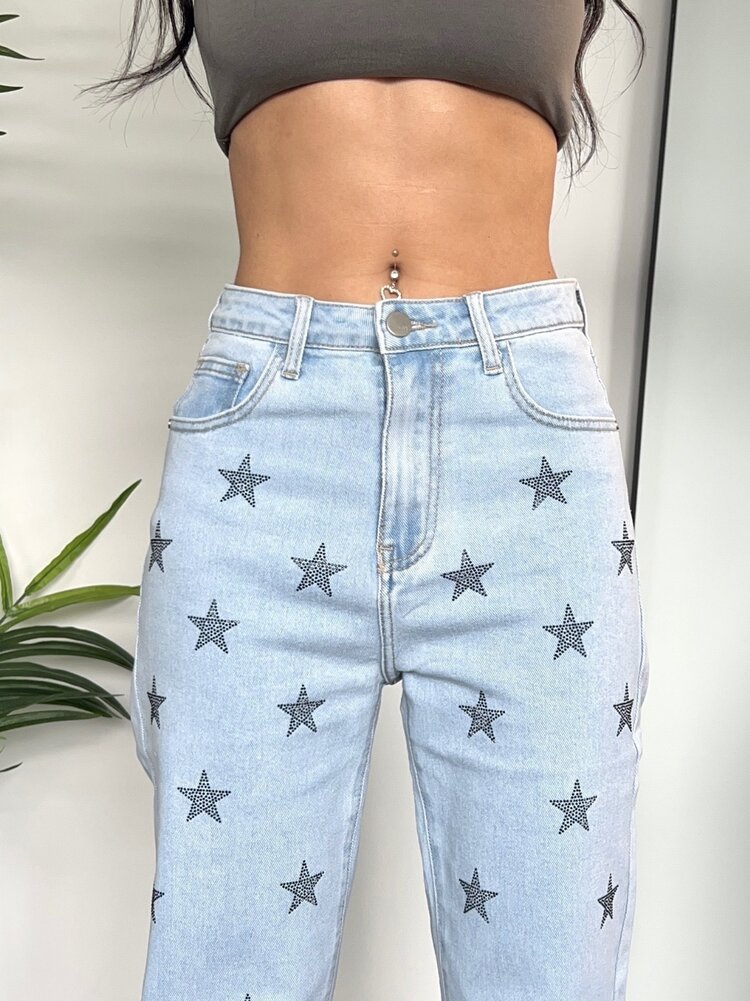 Essie Star Straight Leg Jeans / Blue