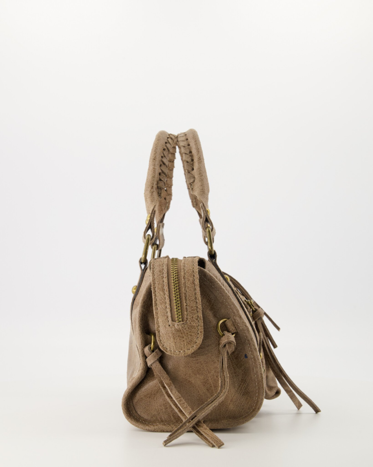 Nora City Studs Bag / Taupe