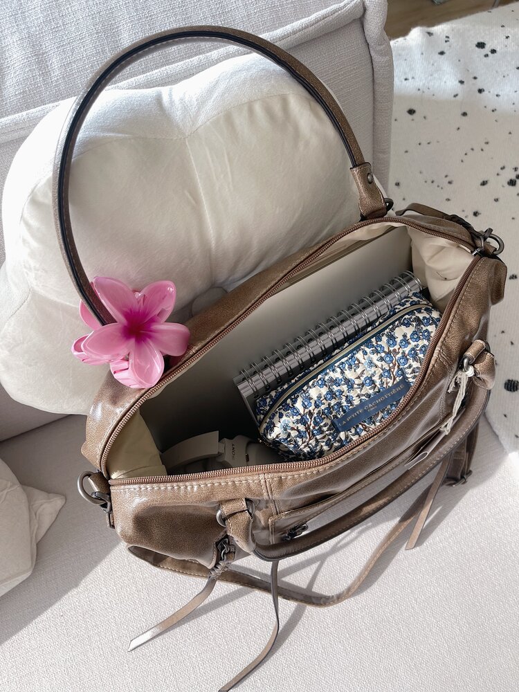 Sofia City Shoulder Bag / Light Taupe