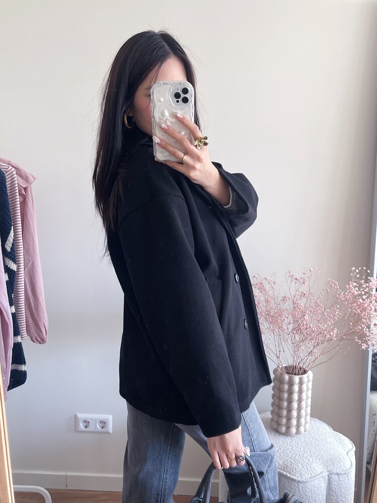 Copenhagen Short Trenchcoat / Black