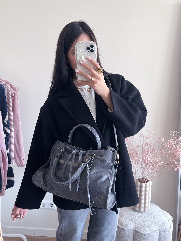 Copenhagen Short Trenchcoat / Black