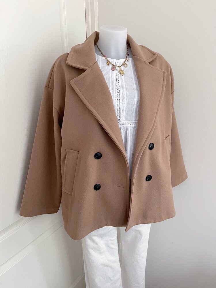 Copenhagen Short Trenchcoat / Camel