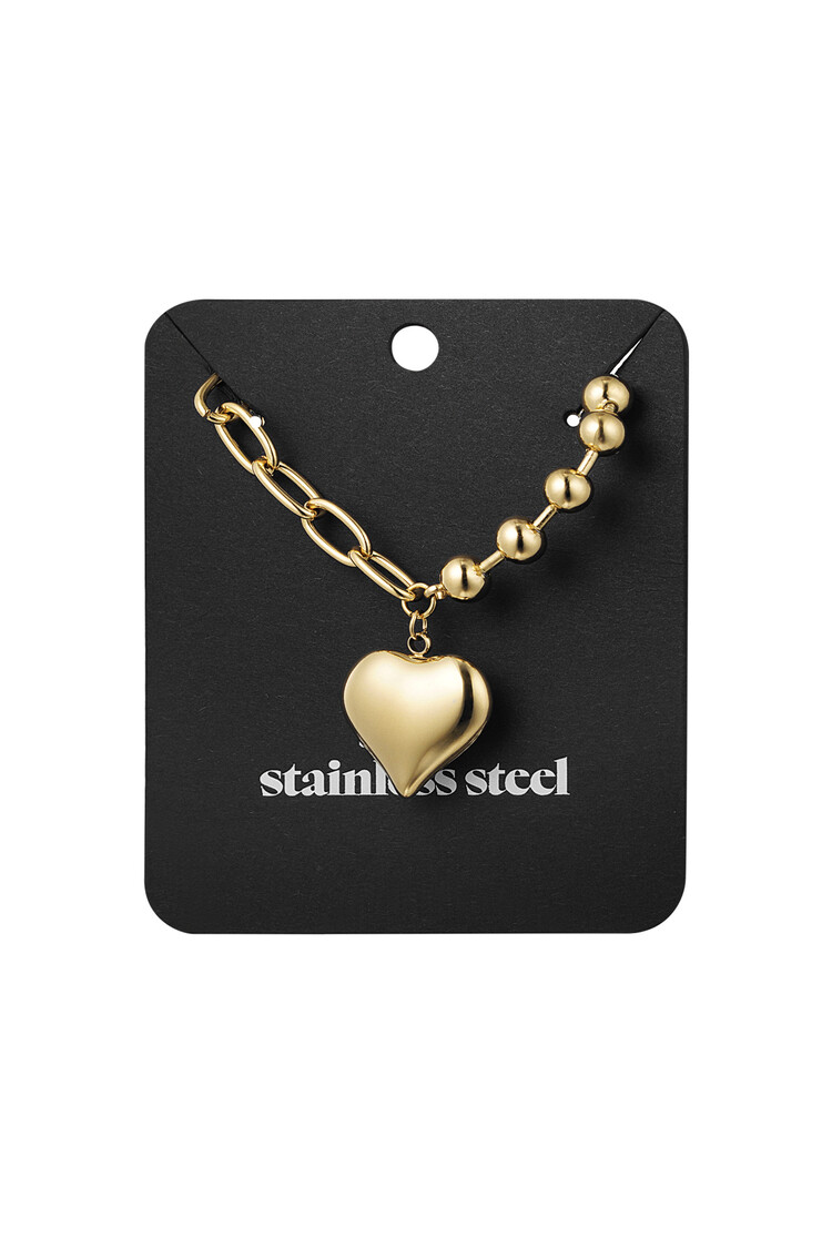 Gold Locket Of Love Necklace