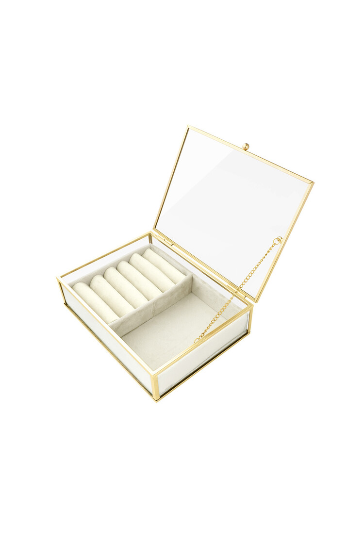 Jewellery Storage Box  / Beige (Medium)