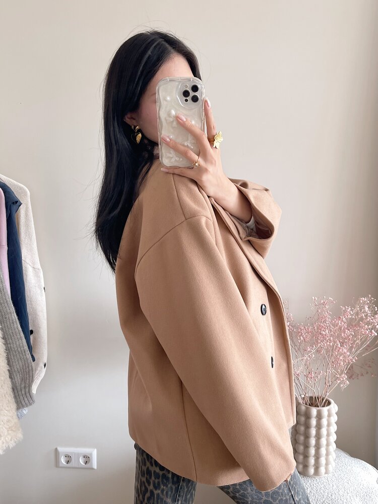 Copenhagen Short Trenchcoat / Camel