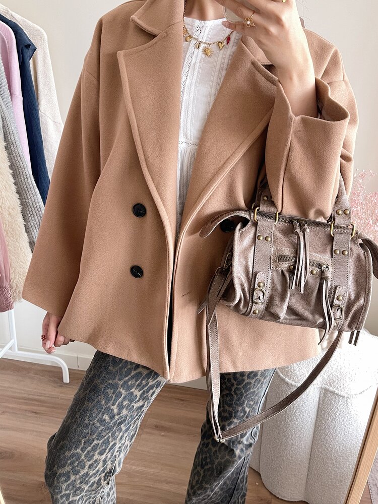 Copenhagen Short Trenchcoat / Camel