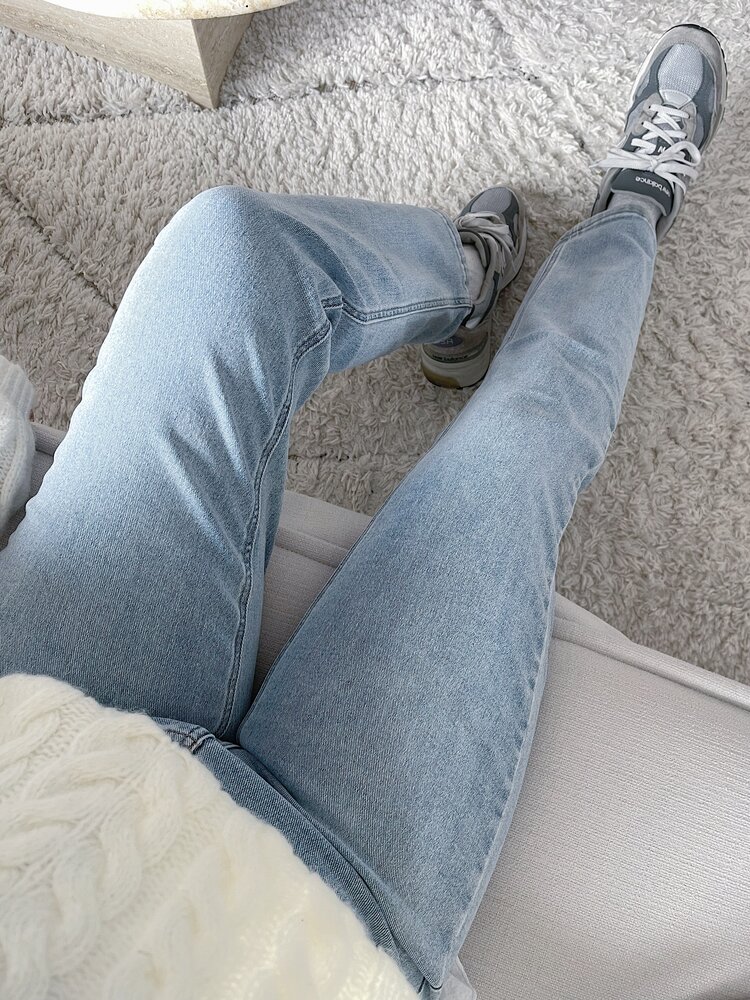Nissa Straight Leg Jeans / Blue