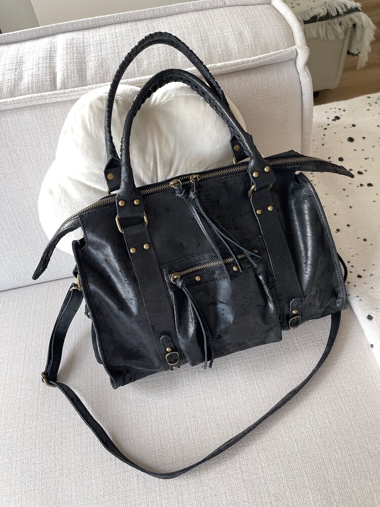 Blaire City Studs Bag / Black