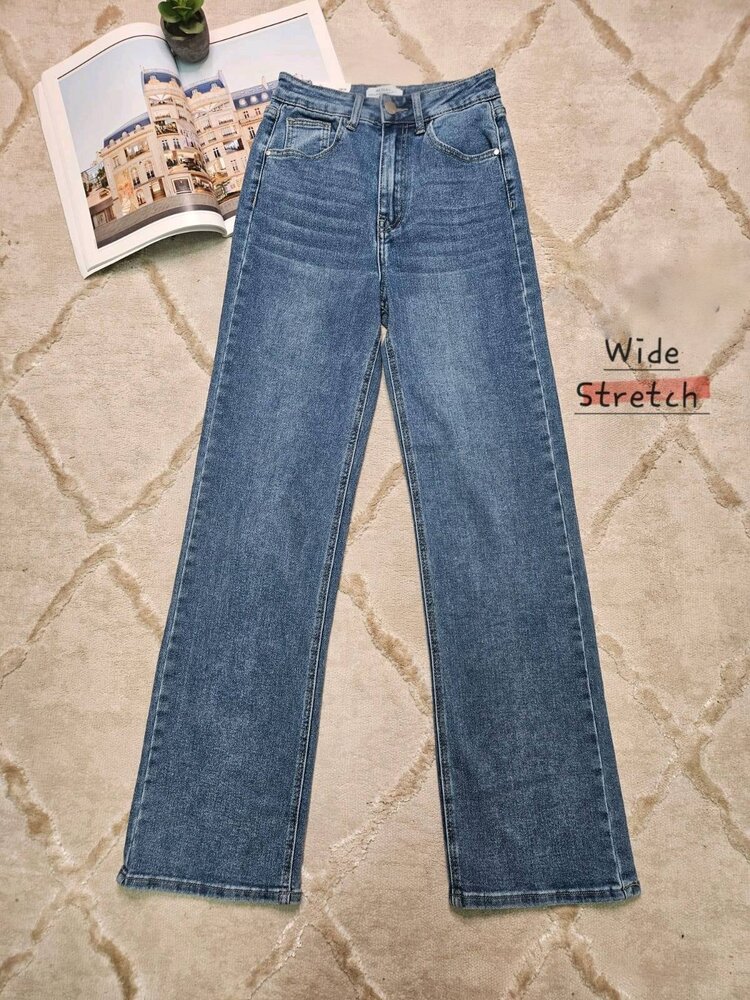 Pien Wide Leg Jeans / Medium Blue