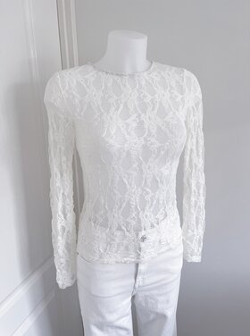 Zena Lace Top / Cream