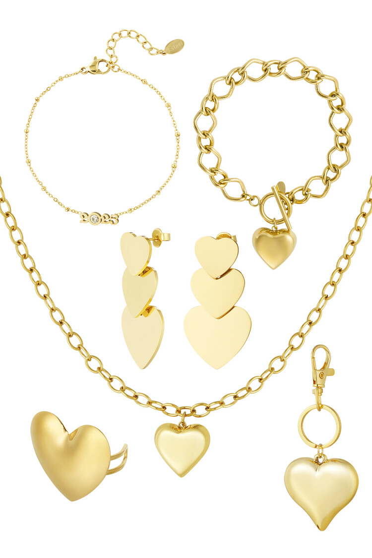 Jewellery Advent Calender  / Pink (Gold)