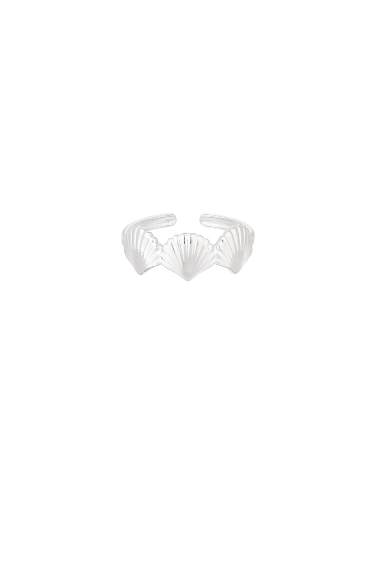 Silver Dainty Sea Shell Ring