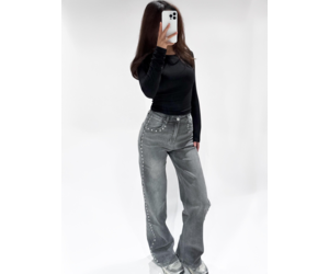 【新品未使用】BADWAY Studs straight denim pants WRANGLER x Badway Denim Pants – YZ