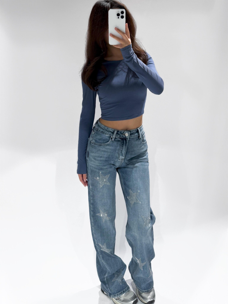 Roxy Star Straight Leg Jeans / Blue