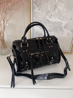Sara City Studs Bag / Black