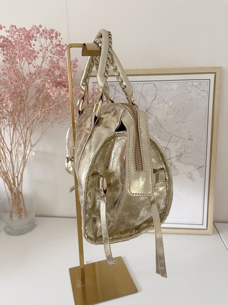 Sara City Studs Bag / Gold