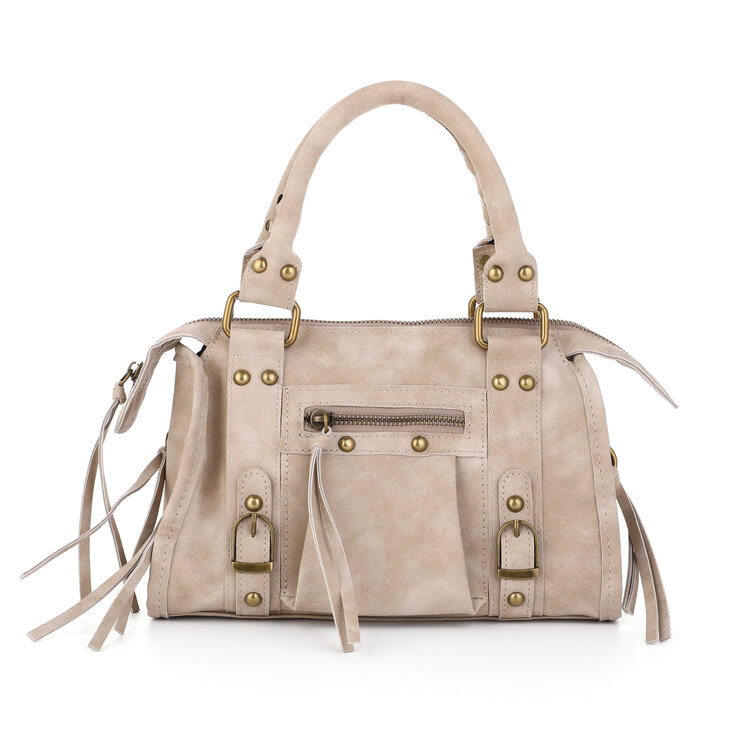 Maya City Studs Bag / Khaki Taupe