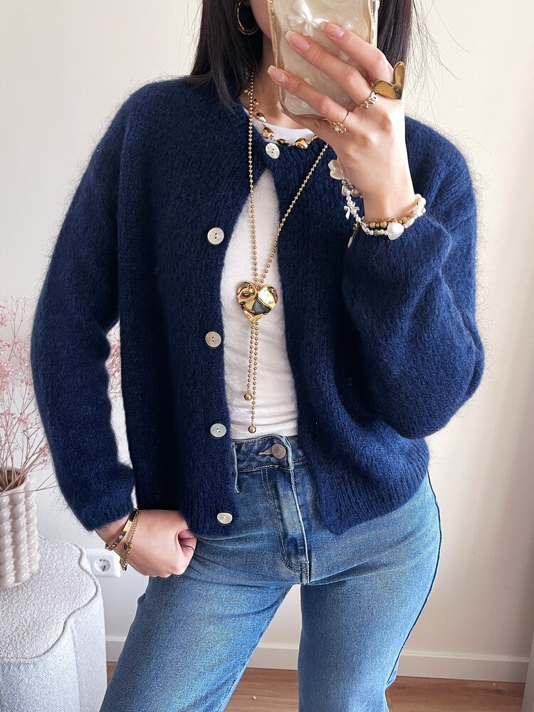 Gold Forever Heart Statement Necklace