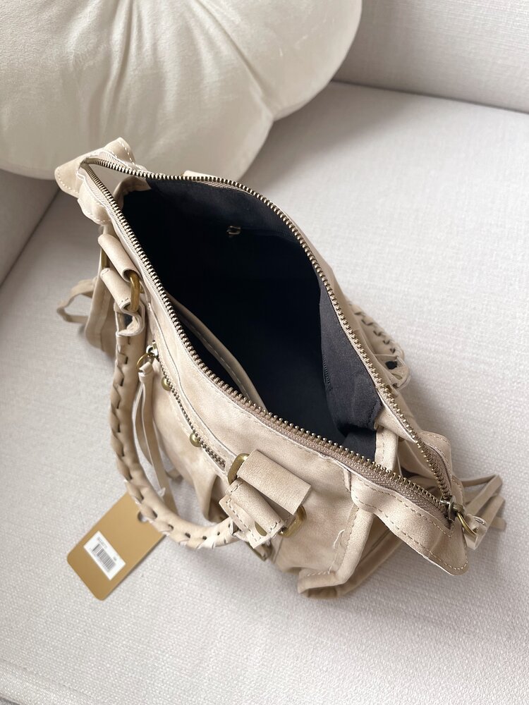 Maya City Studs Bag / Khaki Taupe