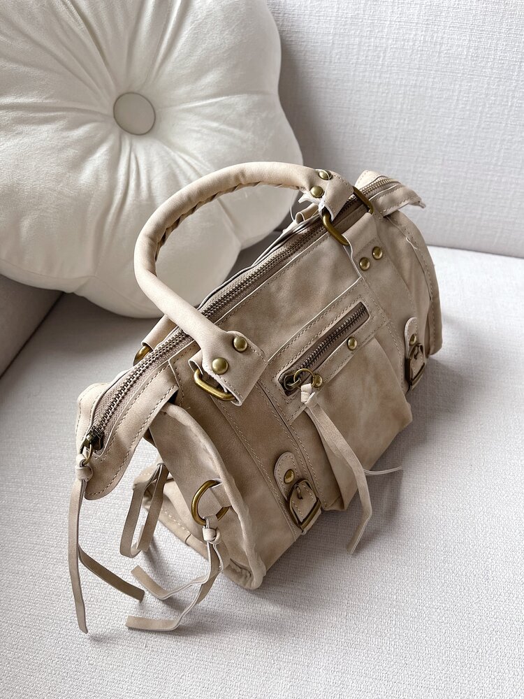 Maya City Studs Bag / Khaki Taupe