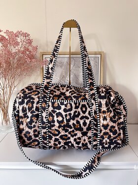 Yasmina Leopard Travel Bag