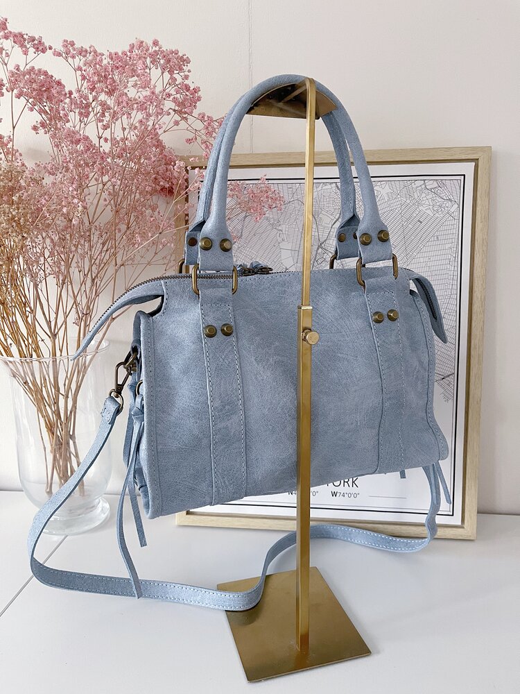 Rosie City Studs Bag / Light Blue