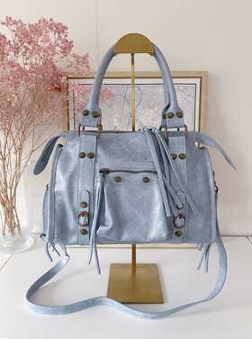 Rosie City Studs Bag / Light Blue