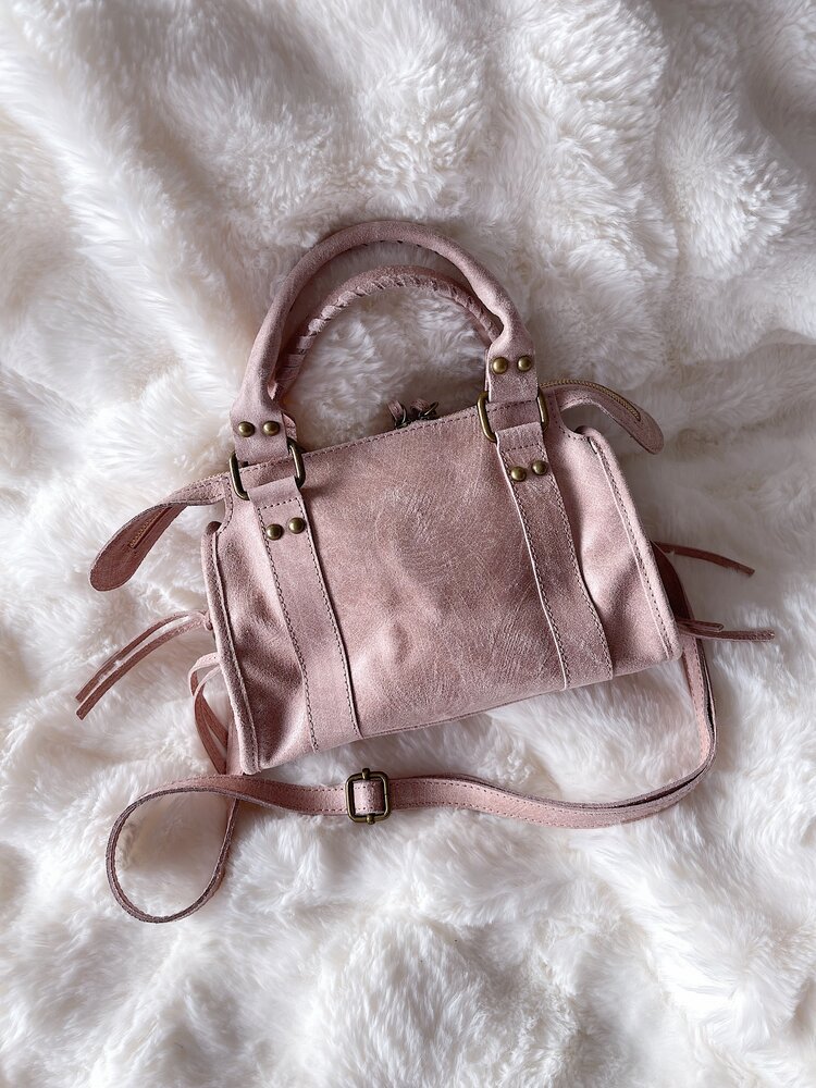 Nora City Studs Bag / Powder Pink