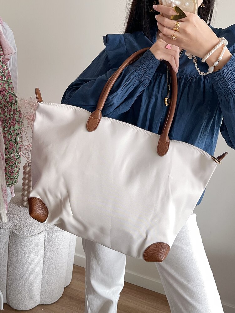 Raine Shoulder Bag / Light Beige