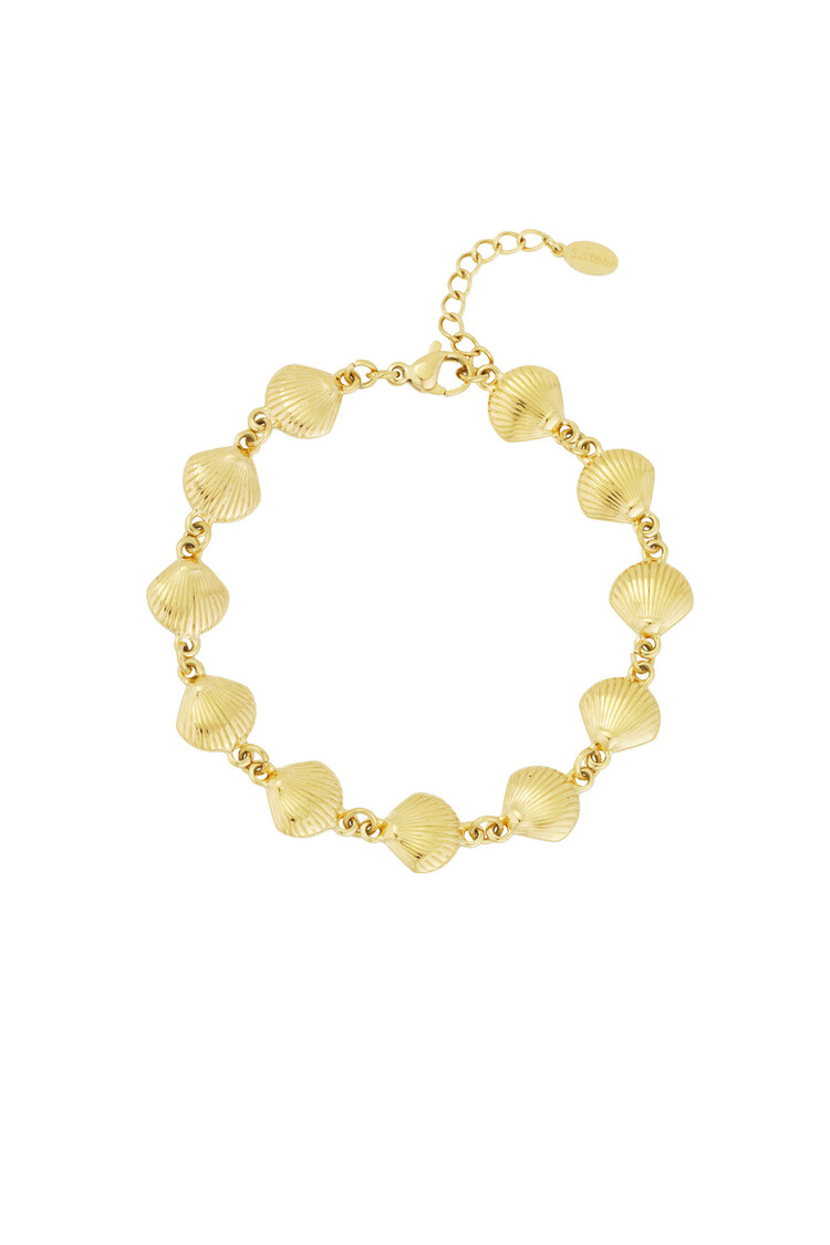 Gold Shells Forever Bracelet