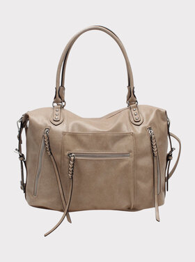 Sofia City Shoulder Bag / Light Taupe