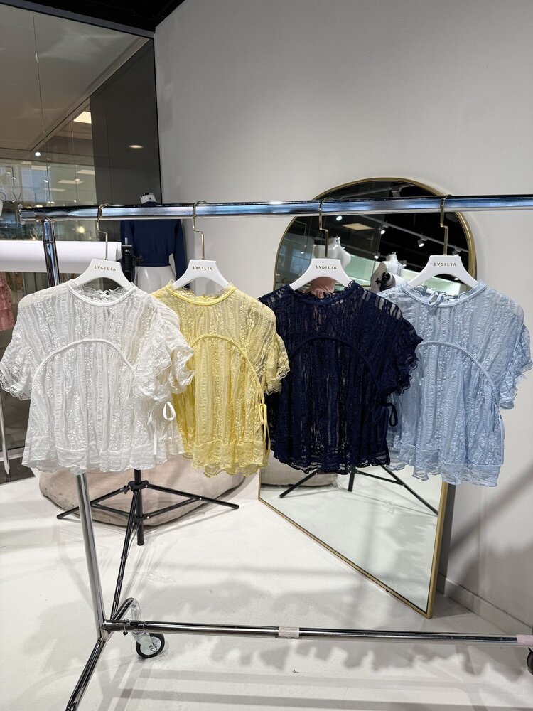 Chayenna Lace Top / White