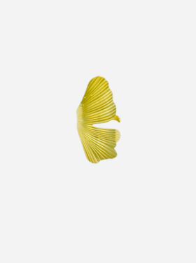 Gold Gingko Leaf Ring